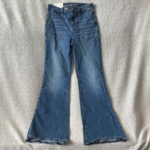 American Eagle Outfitters Denim Wide Leg Jeans